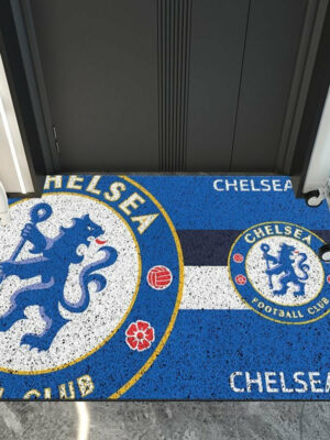 Chelsea FC® Logo - Football Red Mats For Bedroom Children's Room Sofa Mat Easy Care Floor Mats