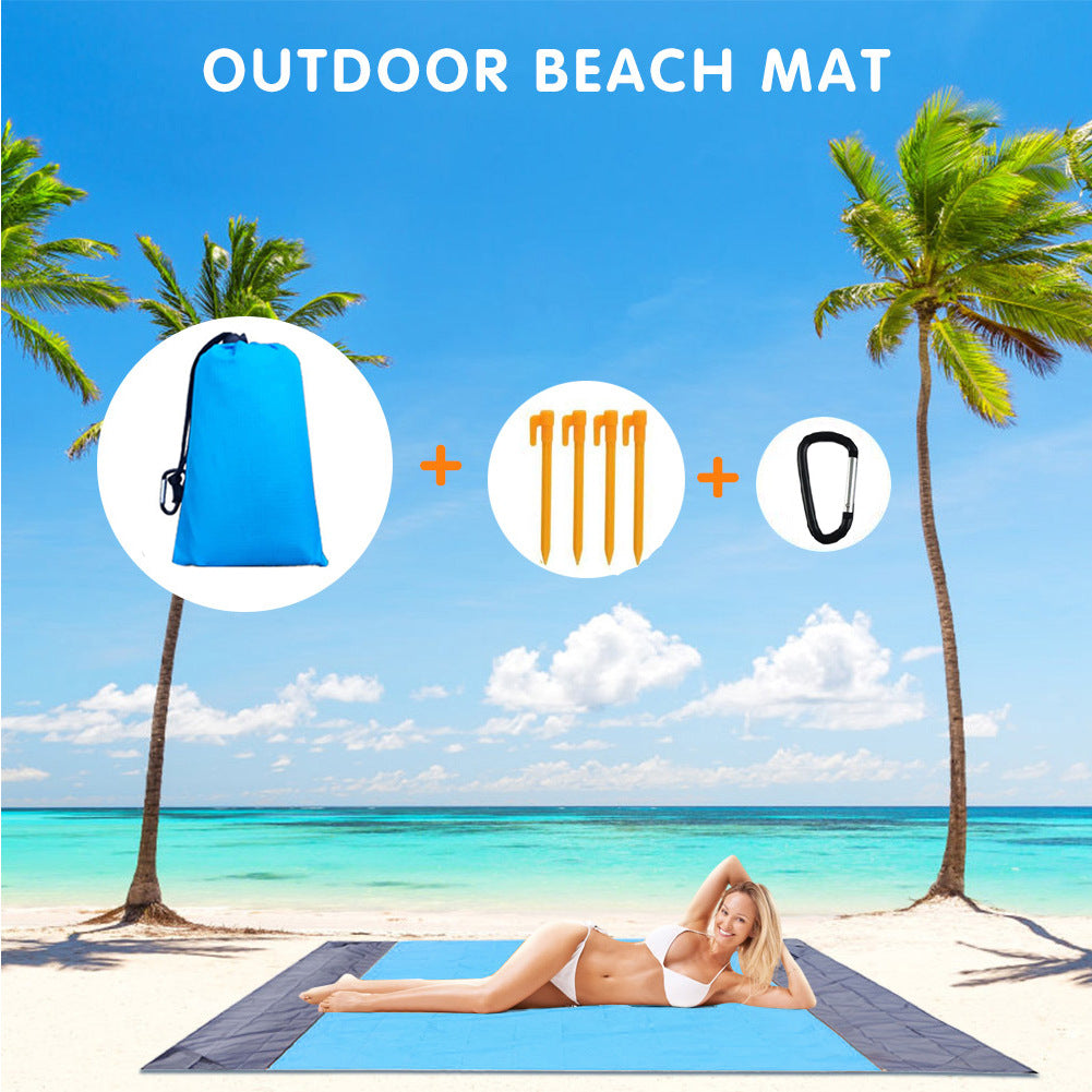 Outdoor Portable Folding Beach Mats Picnic Mats - Image 3