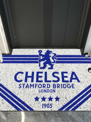 Chelsea FC® Logo - Football Red Mats For Bedroom Children's Room Sofa Mat Easy Care Floor Mats
