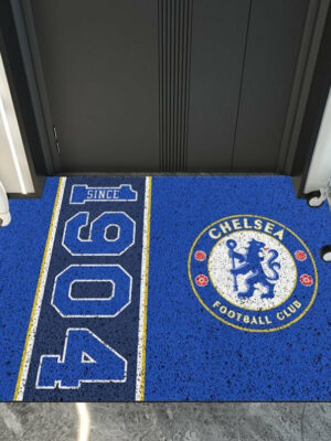 Chelsea FC® Logo - Football Red Mats For Bedroom Children's Room Sofa Mat Easy Care Floor Mats