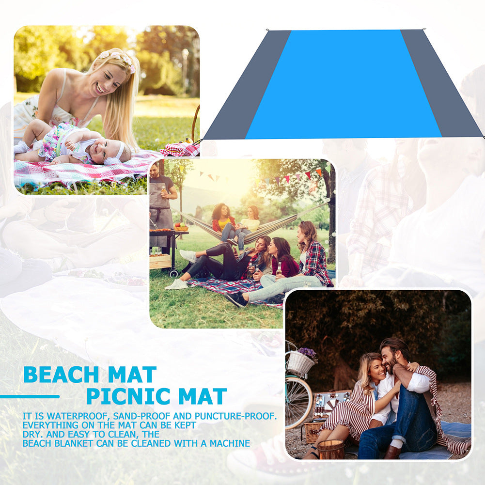 Outdoor Portable Folding Beach Mats Picnic Mats - Image 11