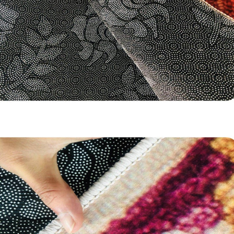 160*230cm Multi-colours Moroccan Geometric Traditional 3D Pattern Floor Mat Modern Rug for Bedroom Living Room Sofa Office Hall - Image 2