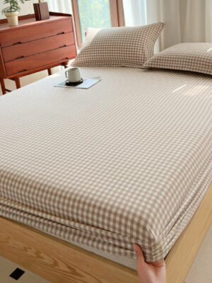 Mattress Cover Skin-friendly Cotton All-inclusive Zip Protector Dust Cover
