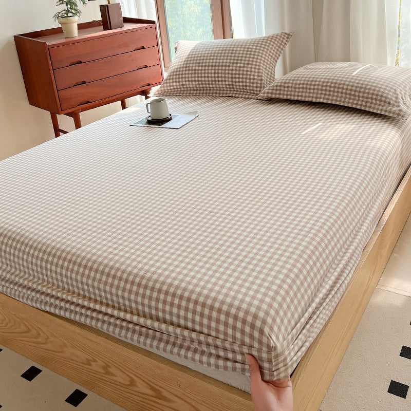 Mattress Cover Skin-friendly Cotton All-inclusive Zip Protector Dust Cover