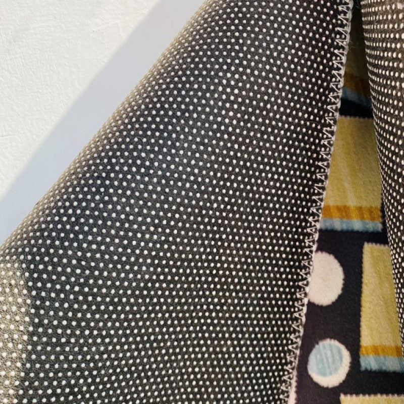 Gradient Modern Area Rugs Abstract Patterned Polyester Carpets for Bedroom Office Living Room Dining Room Hall - Image 3