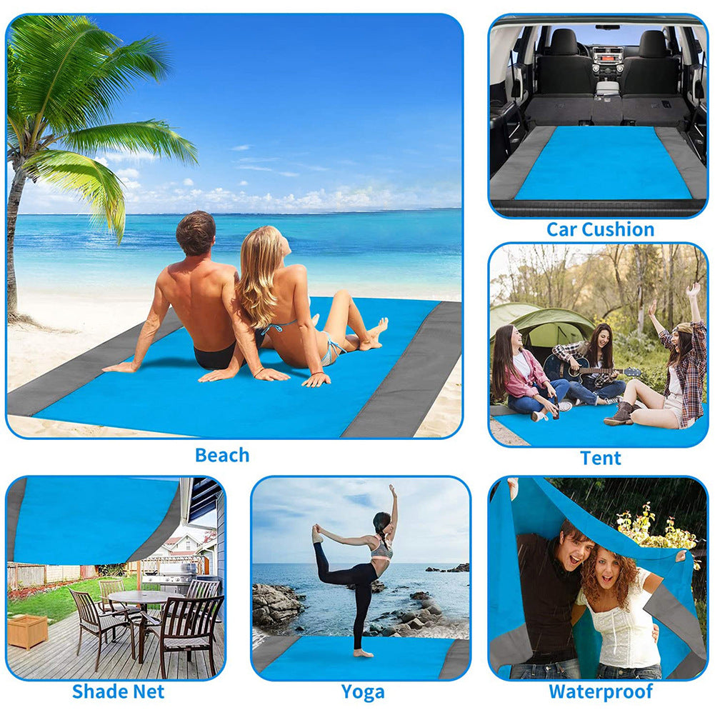 Outdoor Portable Folding Beach Mats Picnic Mats - Image 13