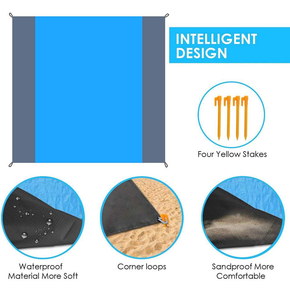 Outdoor Portable Folding Beach Mats Picnic Mats - Image 14