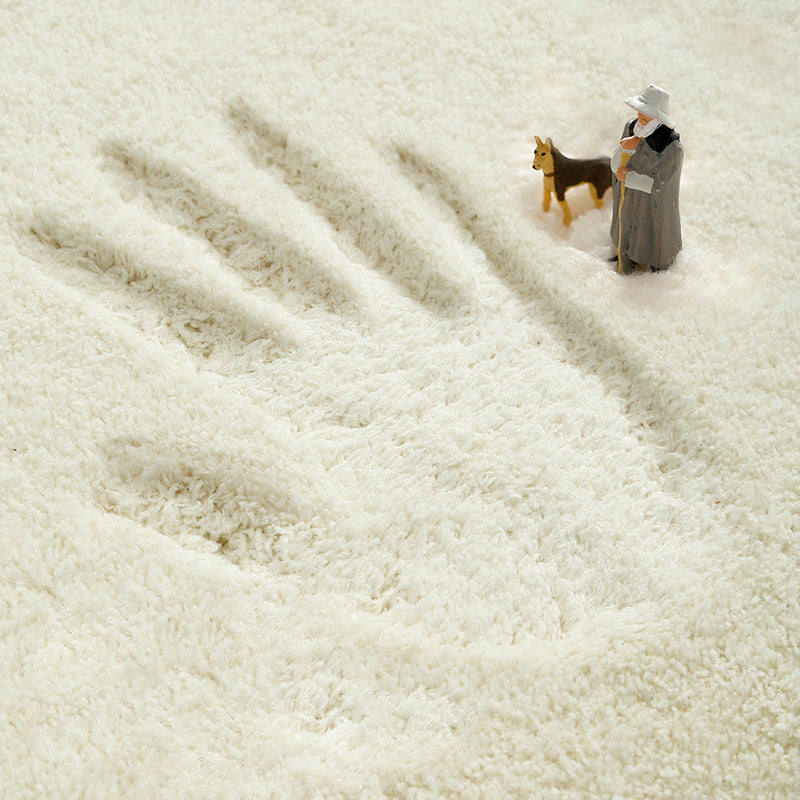 Sleeping Tiger Cartoon Patterned Plush Soft Girls Boys Bedroom Kids Room Bedside Carpet Rugs Runners - Image 3