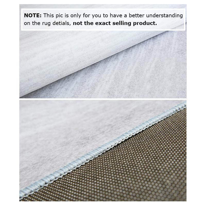 Multi-color Gradient Abstract Modern Polyester Carpets Area Rugs for Living Room Bedroom Hall - Image 2