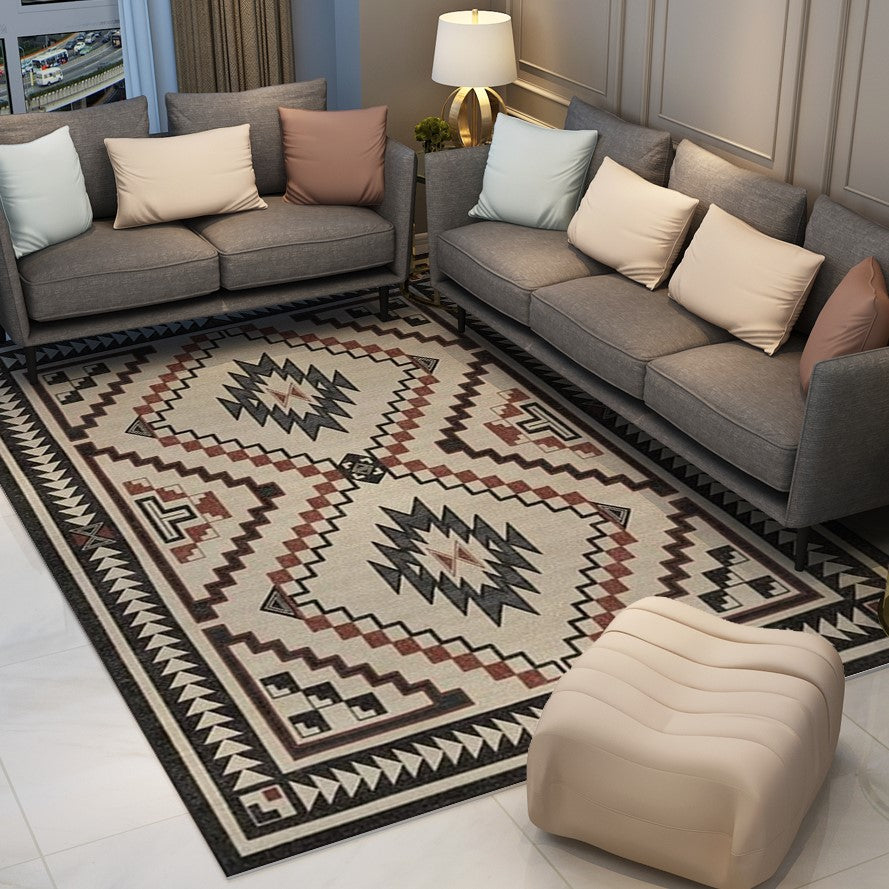 Modern Geometric Rugs Runners for Living Room Bedroom Hall Office Machine Washable - Image 2
