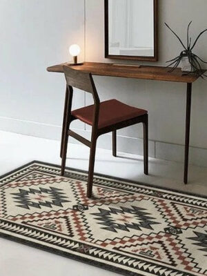 Modern Geometric Rugs Runners for Living Room Bedroom Hall Office Machine Washable