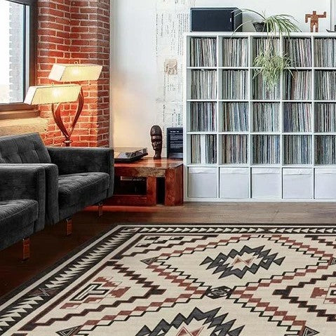 Modern Geometric Rugs Runners for Living Room Bedroom Hall Office Machine Washable - Image 4