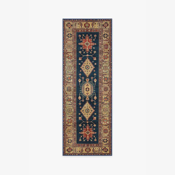 Traditional Classic Bohemian Machine Washable Rugs Runners for Living Room Bedroom Hall Office - Image 3