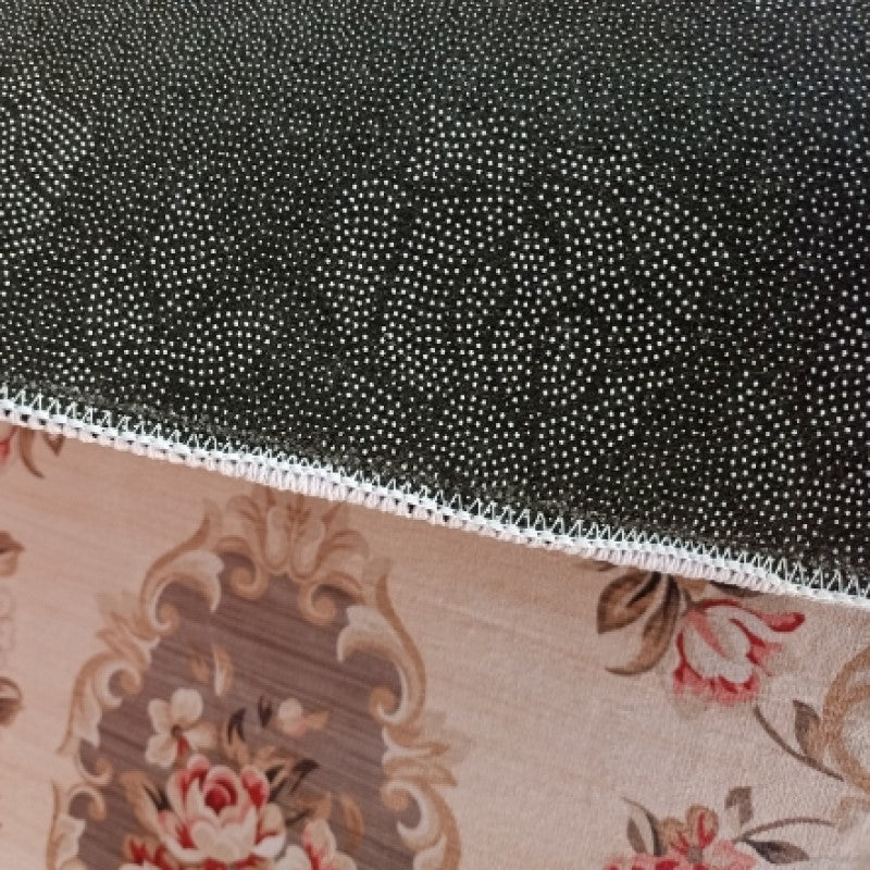 Modern Area Rugs Pueple Floral Patterned Polyester Carpets for Hall Dining Living Room Room Office Kidsroom - Image 2