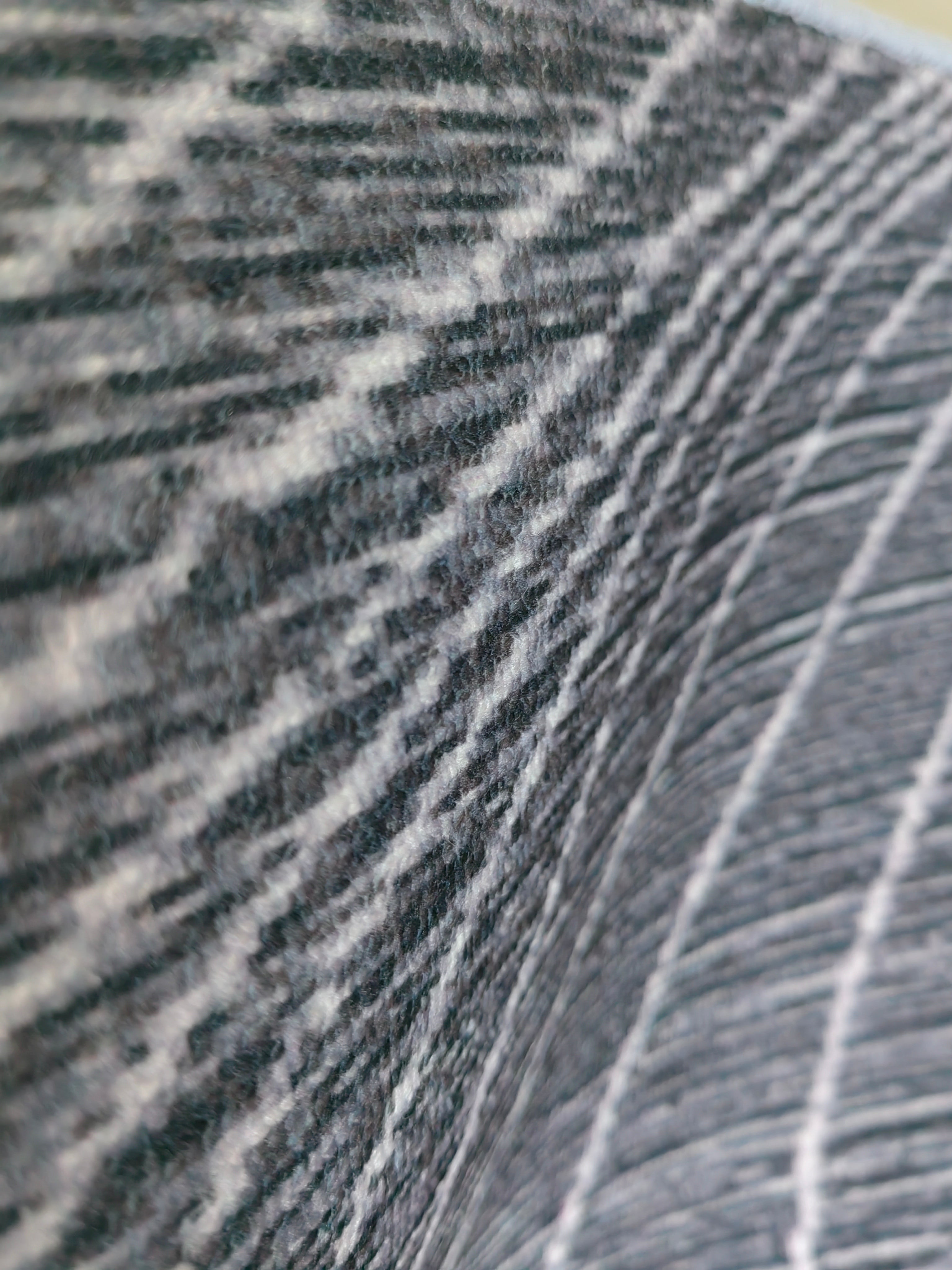 Black Grey Lines Pattern Modern Simple Contemporary Geometric Rugs for Living Room Dining Room Bedroom - Image 3