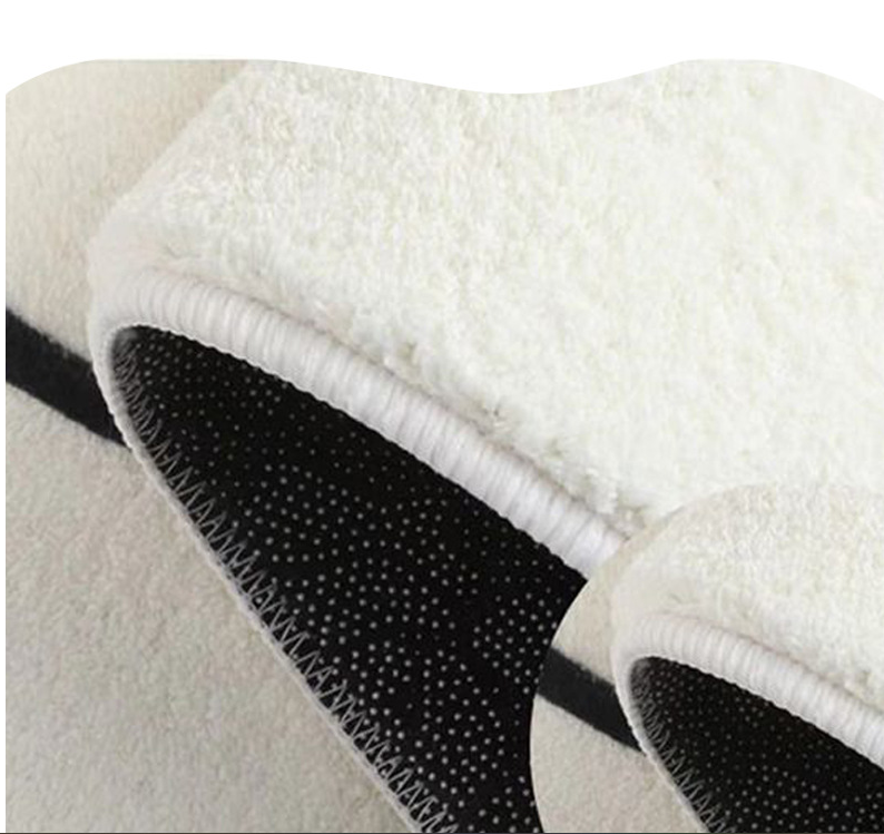 Creamy Colors Living Room Shaggy Rug Light Luxury Lambswool Bedroom Sofa Coffee Table Rug Floating Window Mat - Image 3