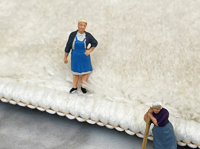 Wabi-sabi Style Faux Cashmere Home Living Room Sofa Coffee Table Rug Bedroom Bedside Rug Washable Rug 03 - Image 4