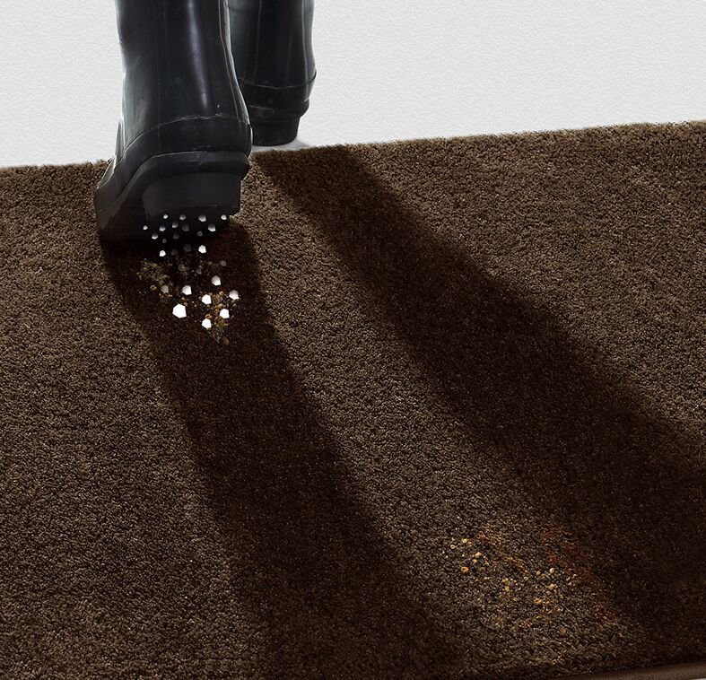Thick absorbent entry mat outdoor mud scraping foot mat entry door anti-slip mat washable carpet - Image 6