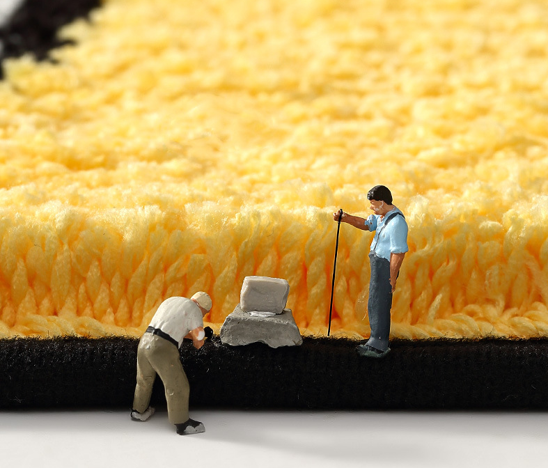 B.duck Bathroom Water-absorbent Thick Flocked Mats Bathroom Foot Mats Household Toilet Doorway Mats 01 - Image 4