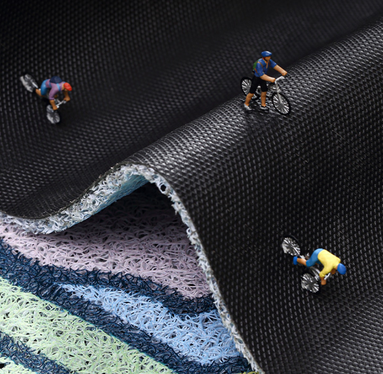 Cute Rubbit Pets Welcome to My Home Durable Non-slip Mats Cartoon Doormat - Image 4