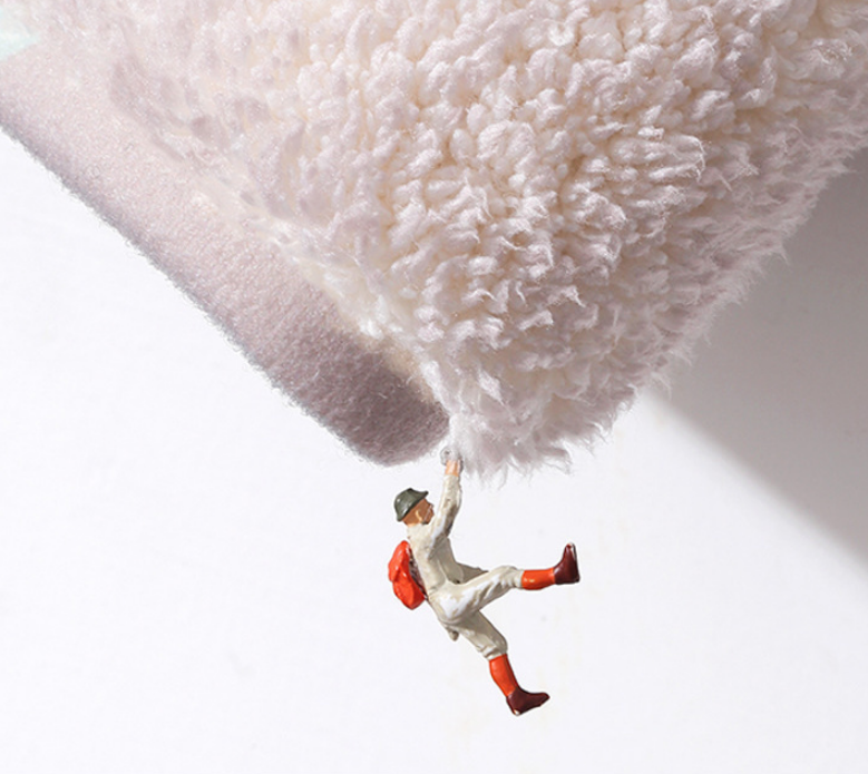 French Fries Cartoon Carpet Entry Doorway Room Shaped Absorbent Anti-slip Mats - Image 3