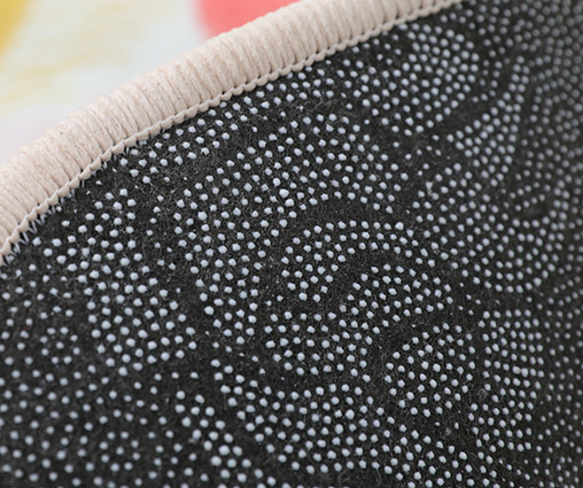 Pineapple Bun Cartoon Carpet Entry Doorway Room Shaped Absorbent Anti-slip Mats - Image 5