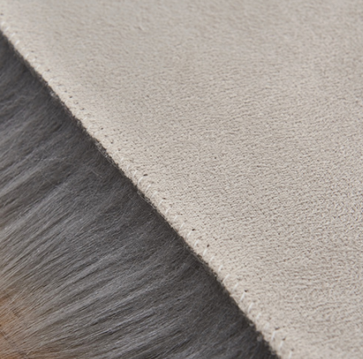 Cute Bear Shaped Irregular Shaped Super Soft Faux Rabbit Fur Area Rugs Shaggy Plush Bedside Rugs For The Bedroom Living Room Hall - Image 10