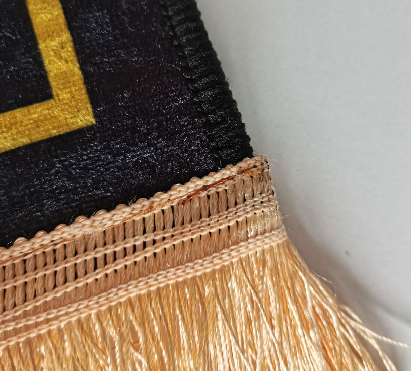 Retro Black Fringe Simple Non-slip Foldable Carpets For Living Room Dining Room Bedroom 16 - Image 6