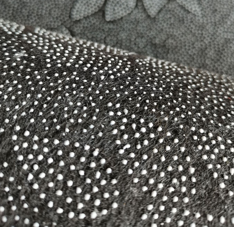 Retro Black Fringe Simple Non-slip Foldable Carpets For Living Room Dining Room Bedroom 16 - Image 9