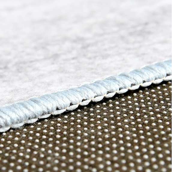 Gradient Brown 3D Pattern Modern Simplicity Rug Floor Mat for Bedroom Living Room Sofa Office Hall - Image 2