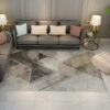 Modern Geometric Simple Geometric Rugs for Dining Room Living Room Hall Bedroom Office