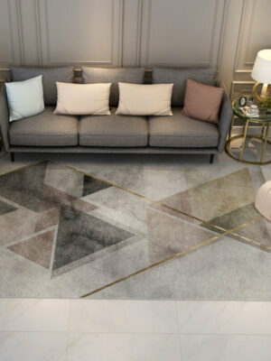 Modern Geometric Simple Geometric Rugs for Dining Room Living Room Hall Bedroom Office