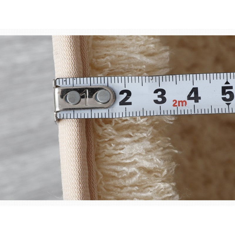 Beautiful Light Green Simple Modern Plain Comfy Lambswool Comfy Plush Rugs For Living Room Bedroom Bedside Carpet - Image 4