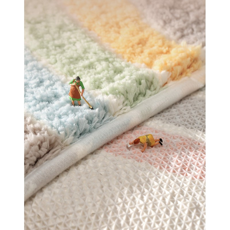 Four Colours Patterned Entryway Doormat Rugs Kitchen Bathroom Anti-slip Mats - Image 4