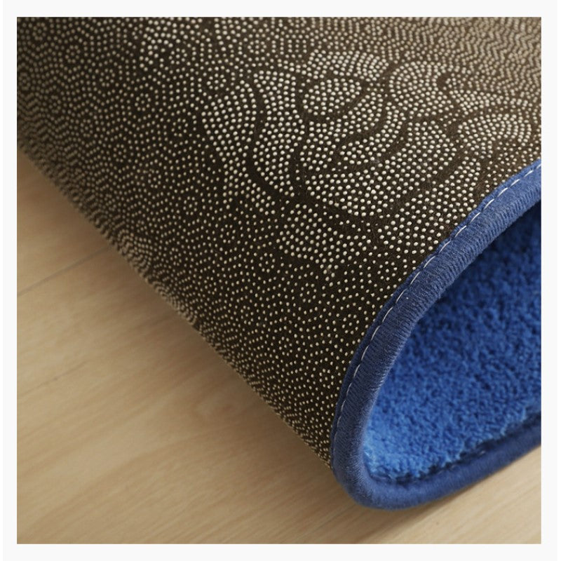 Comfy Dark Grey Super Fibre Soft Shaggy Plain Floor Rugs Entryway Bathroom Door Mats Anti-slip Mat - Image 6