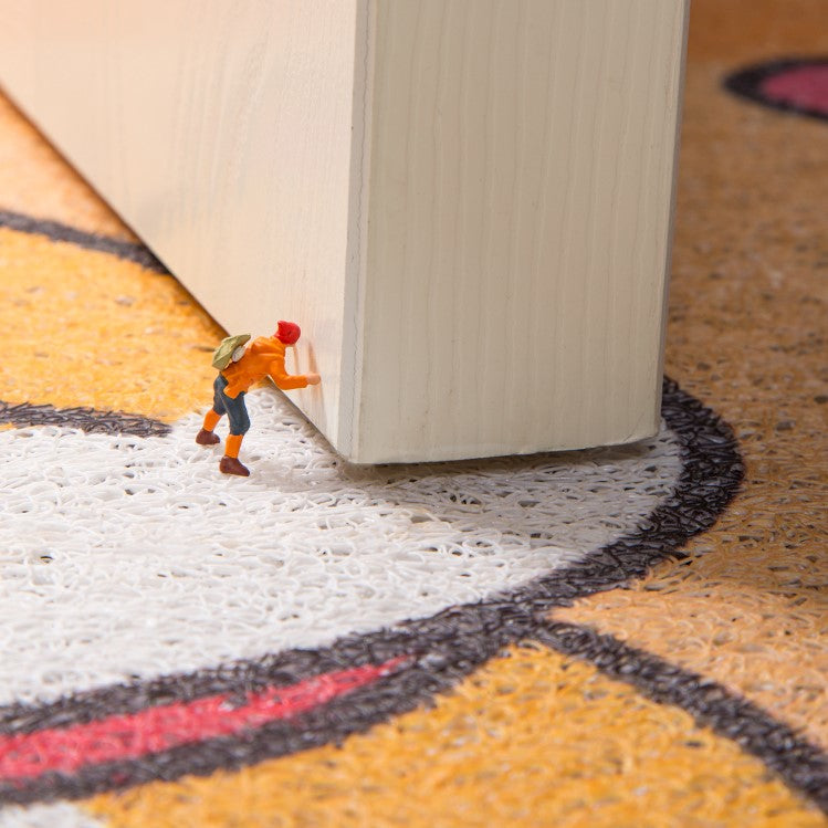 Cute Dog Pets Welcome to My Home Durable Non-slip Mats Cartoon Doormat - Image 7