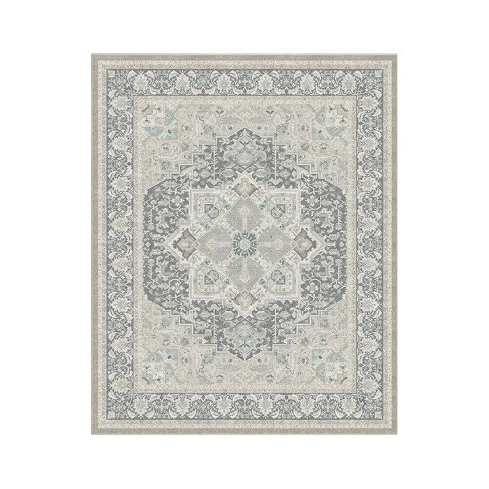 Traditional Classic Style Light Grey Rug Runners for Living Room Bedroom Hall Office - Image 6