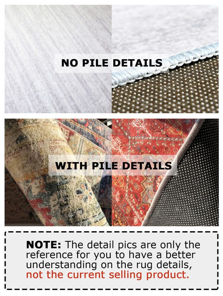 Vintage Geometric Rugs for Living Room Dining Room Bedroom Hall - Image 4