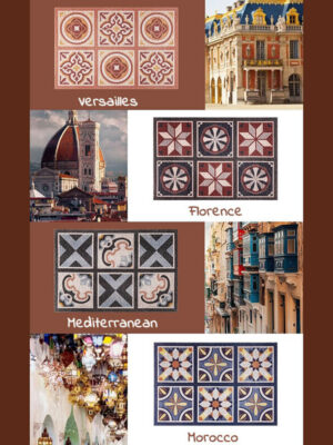 European Style Dust Remove Doormat Entrance Non-slip Outdoor Floormat