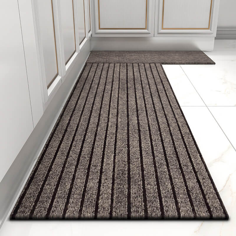 Water and Oil Absorption Cuttable Kitchen Mat Hallway Runners Anti-slip Door Mat