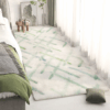 Green Living Room Shaggy Rug Light Luxury Lambswool Bedroom Sofa Coffee Table Rug Floating Window Mat 10