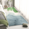 Green Living Room Shaggy Rug Light Luxury Lambswool Bedroom Sofa Coffee Table Rug Floating Window Mat 13