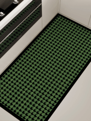 Scrubbable Kitchen Floor Mats Waterproof, Grease-proof and Non-slip PVC Foot Mats For Dirt-resistant Carpets 03