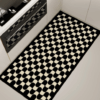 Scrubbable Kitchen Floor Mats Waterproof, Grease-proof and Non-slip PVC Foot Mats For Dirt-resistant Carpets 05