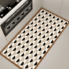 Scrubbable Kitchen Floor Mats Waterproof, Grease-proof and Non-slip PVC Foot Mats For Dirt-resistant Carpets 08