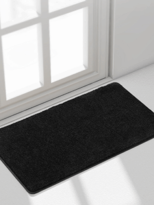 Thick absorbent entry mat outdoor mud scraping foot mat entry door anti-slip mat washable carpet
