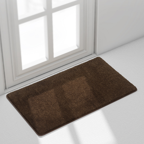 Thick absorbent entry mat outdoor mud scraping foot mat entry door anti-slip mat washable carpet - Image 2