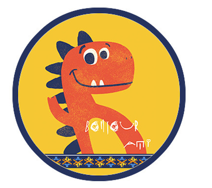 Cute Cartoon Dinosaur Children's Indoor Bedside Blanket Living Room Bedroom Study Crawl Mat Carpet Foot Mats - Image 5