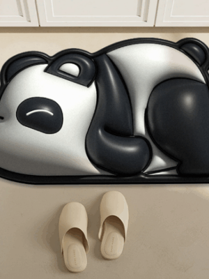 Lovely 3D Naked-eyes Visual Effect Floor Mats Entryway Doormat Rugs Kitchen Bathroom Anti-slip Mats