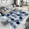 Imitation Animal Fur Geometric Patterns Creative Carpets For Dining Room Bedroom